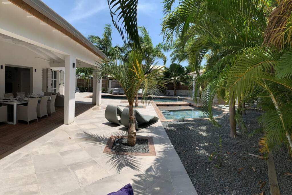 Villa Manzana : Neuve 4Ch 4Sdb 2 Piscines - Luxe Saint-Francois  Exteriér fotografie