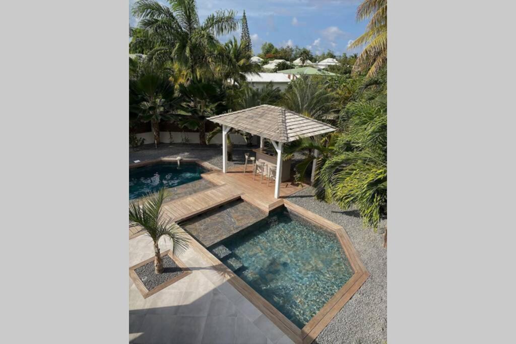 Villa Manzana : Neuve 4Ch 4Sdb 2 Piscines - Luxe Saint-Francois  Exteriér fotografie