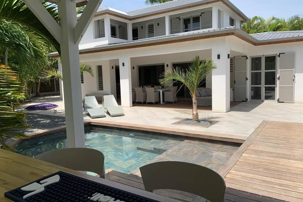 Villa Manzana : Neuve 4Ch 4Sdb 2 Piscines - Luxe Saint-Francois  Exteriér fotografie