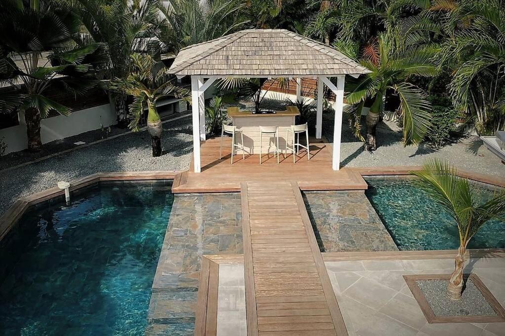 Villa Manzana : Neuve 4Ch 4Sdb 2 Piscines - Luxe Saint-Francois  Exteriér fotografie
