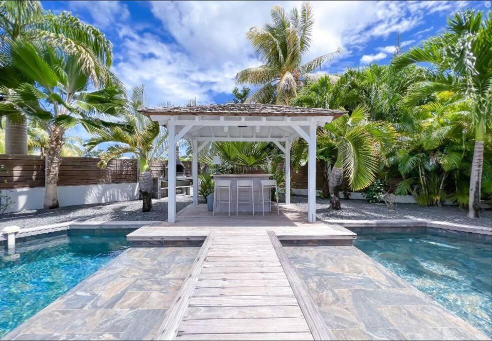 Villa Manzana : Neuve 4Ch 4Sdb 2 Piscines - Luxe Saint-Francois  Exteriér fotografie