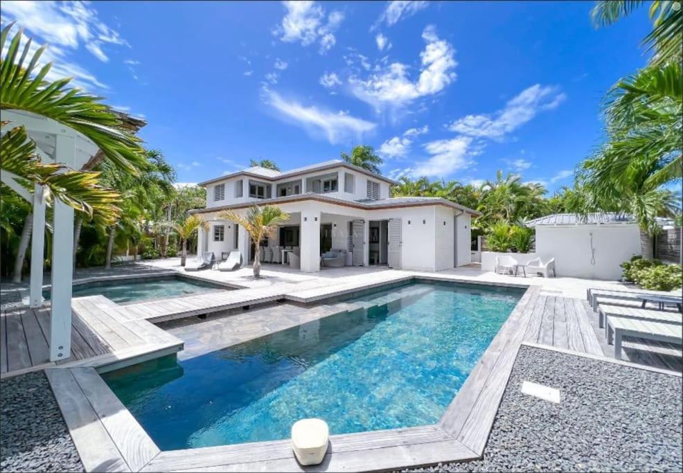 Villa Manzana : Neuve 4Ch 4Sdb 2 Piscines - Luxe Saint-Francois  Exteriér fotografie
