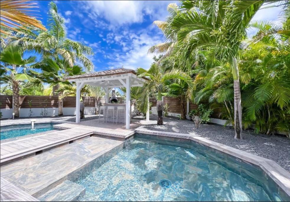 Villa Manzana : Neuve 4Ch 4Sdb 2 Piscines - Luxe Saint-Francois  Exteriér fotografie