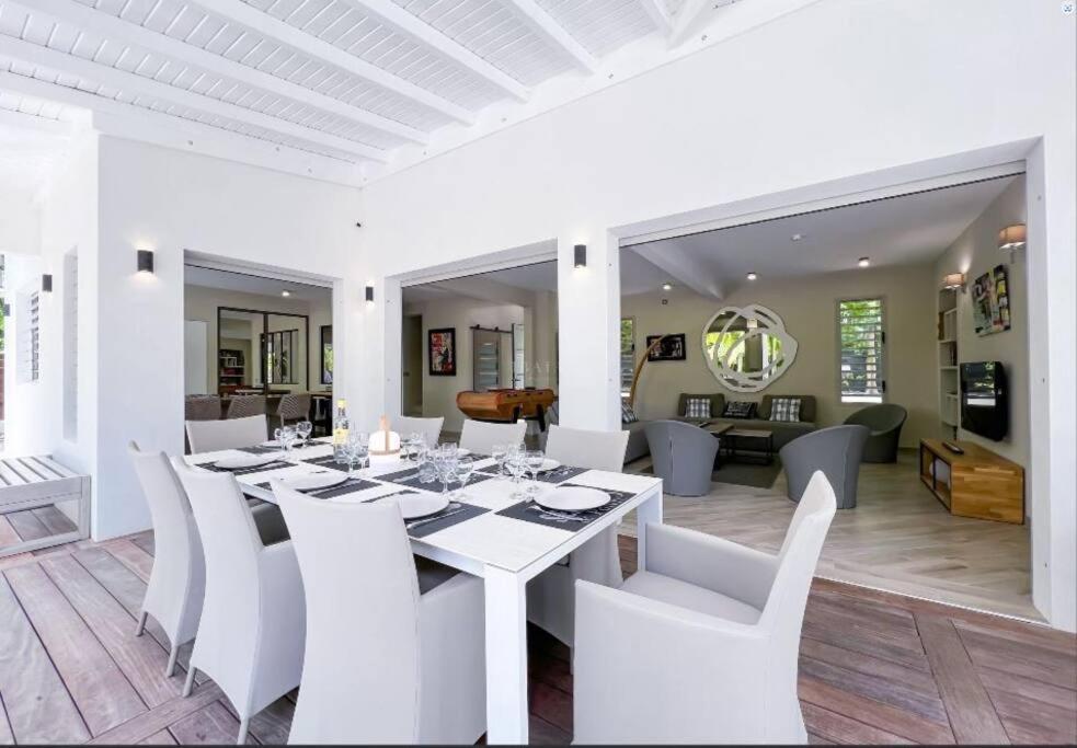 Villa Manzana : Neuve 4Ch 4Sdb 2 Piscines - Luxe Saint-Francois  Exteriér fotografie